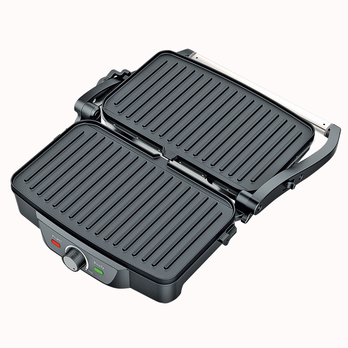 Sandwichera JAMES GSJ con Grill 1600W - Acero Inoxidable 
