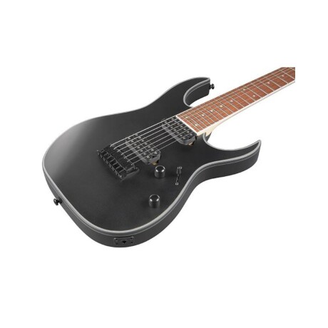 Guitarra Electrica Ibanez Rg7421ex-bkf Black Flat 7st Guitarra Electrica Ibanez Rg7421ex-bkf Black Flat 7st