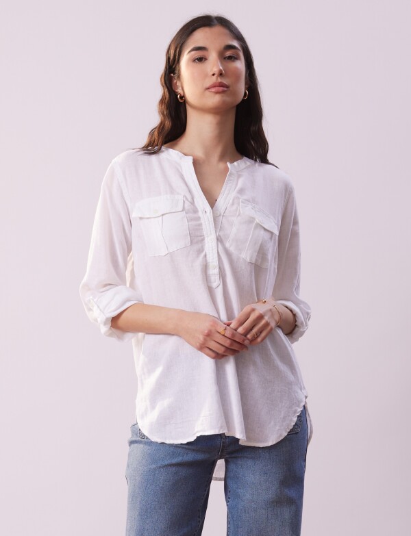 Blusa Lino BLANCO