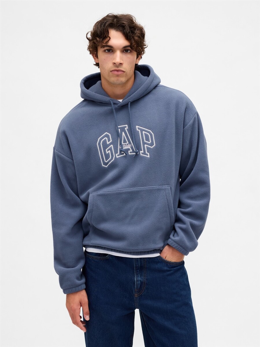 Canguro Logo Gap Polar Hombre - Blue Ridge 