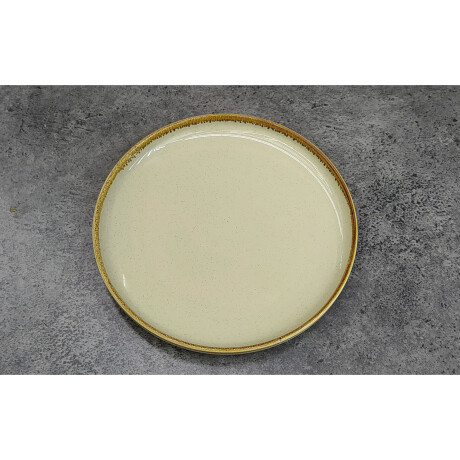 PLATO 25CM DANNY NATURAL/BEIGE PORCELANA CZT20-12
