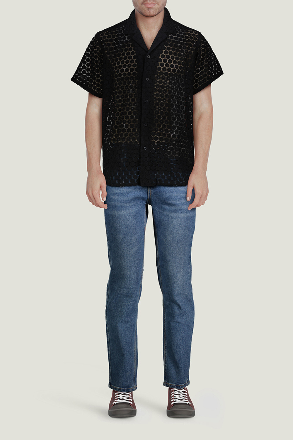 Camisa Roccos Negro