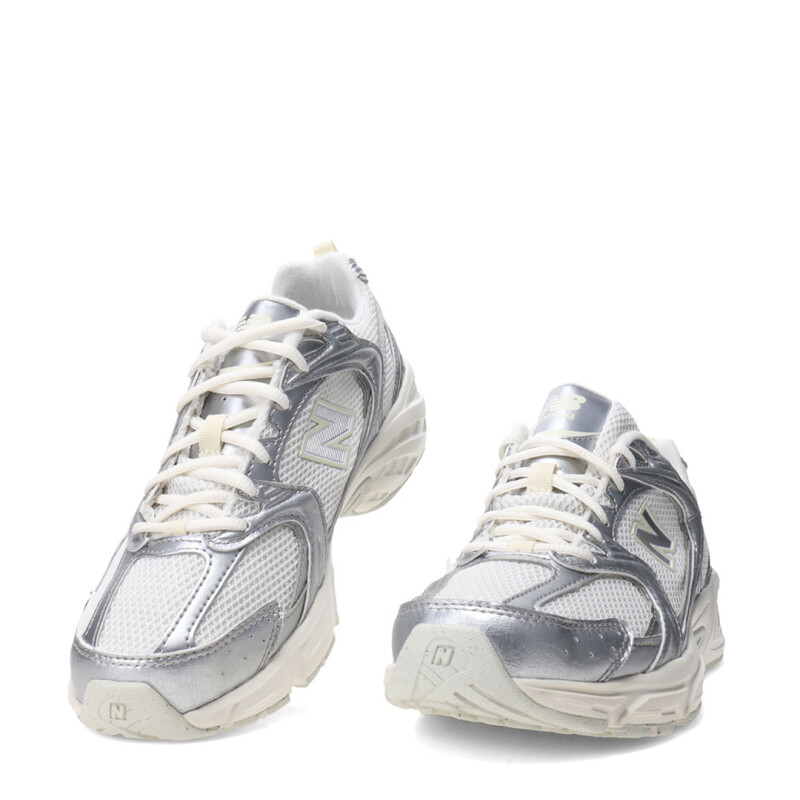 Championes Unisex New Balance 530 Blanco - Plata