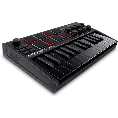 CONTROLADOR MIDI AKAI AKAI MPKMINI3 BLACK CONTROLADOR MIDI AKAI AKAI MPKMINI3 BLACK