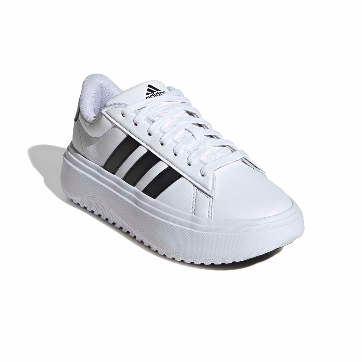 Championes Adidas Grand Court Mujer - Blanco-negro 