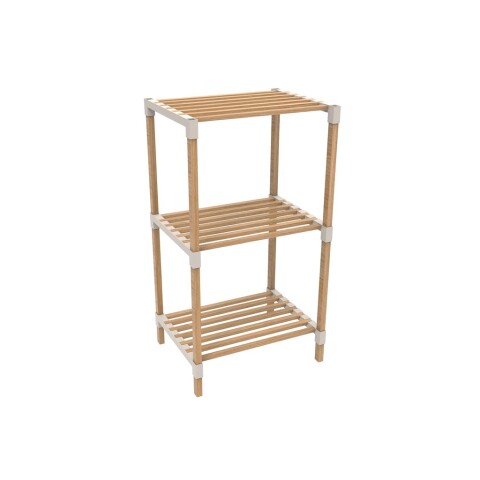 ESTANTERIA 3 NIVELES 78X38X30CMS MADERA ESTANTERIA 3 NIVELES 78X38X30CMS MADERA