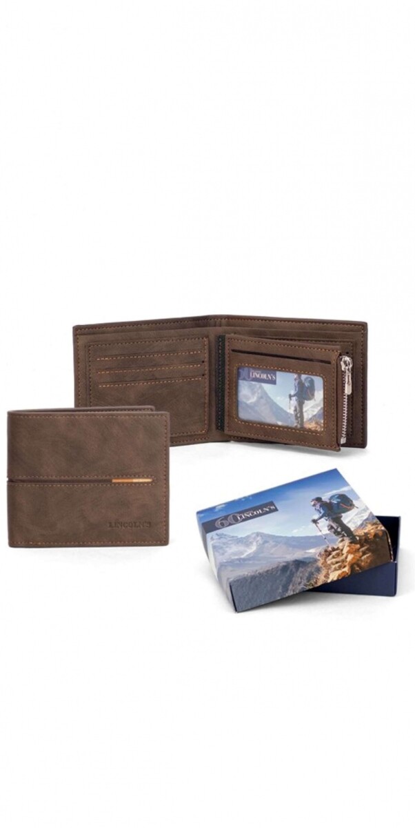 Billetera Van Gogh - Topo C/ Guarda Marron 