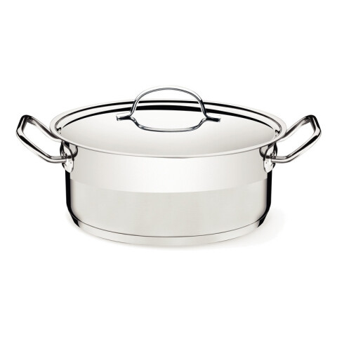 Cacerola con asas y tapa modelo PROFESSIONAL, 6,5 Lts. -TRAMONTINA TF1738