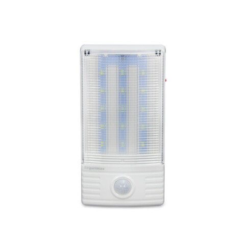 Luminaria emergencia LED c/sensor movimiento SG0013