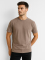 Remera Cappu Taupe / Mink / Vison