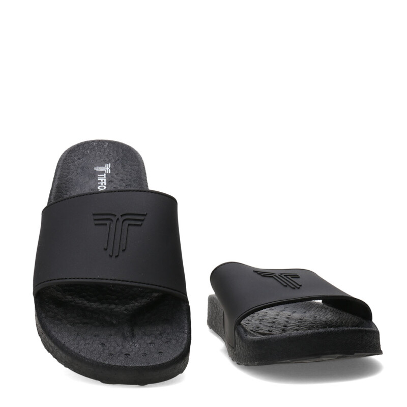 Sandalias de Hombre Tiffosi Boots Slide Negro