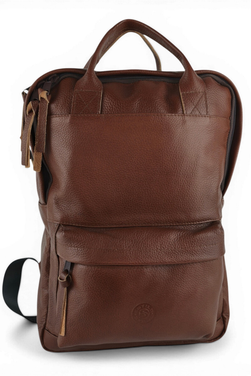 Mochila porta notebook Marrón