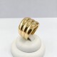 Anillo triple Oro 9 Kt Anillo triple Oro 9 Kt
