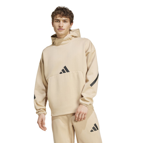 Canguro de Hombre Adidas Z.N.E Beige - Negro