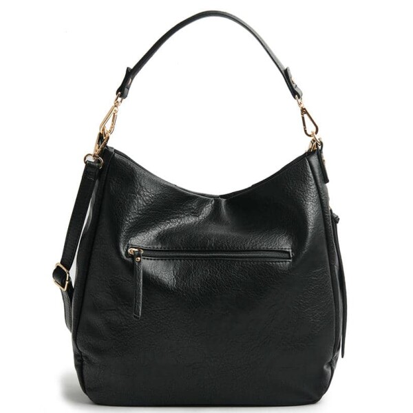 Cartera gondola Negro