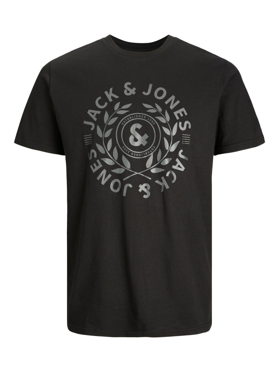 Polera James Estampada - Black 