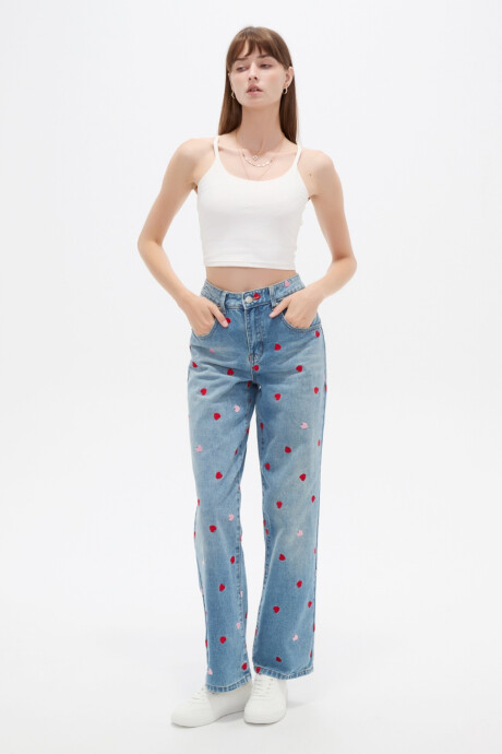 Pantalon Lovers Azul Claro