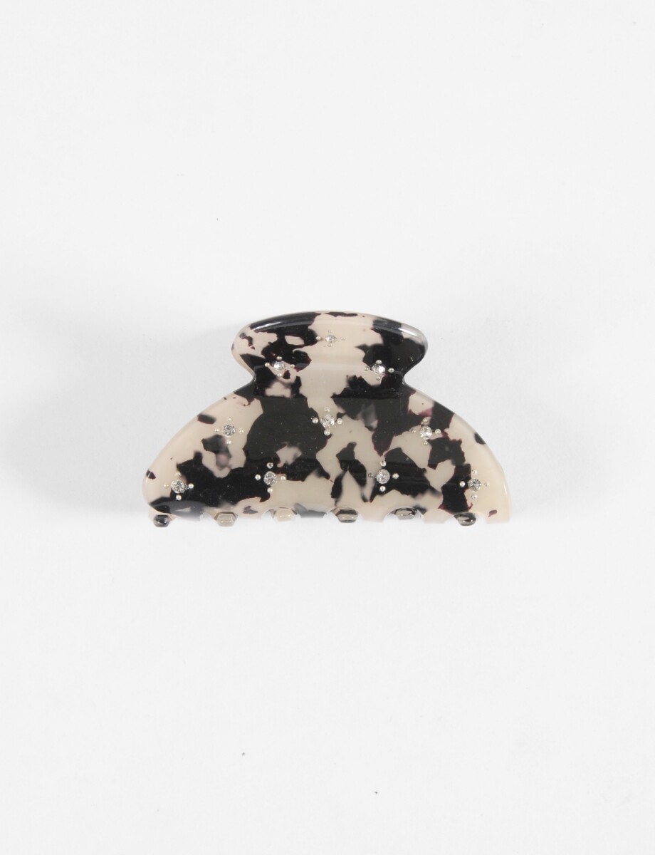 Broche strass acrílico - carey 