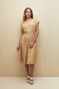 VESTIDO SILMA Tostado