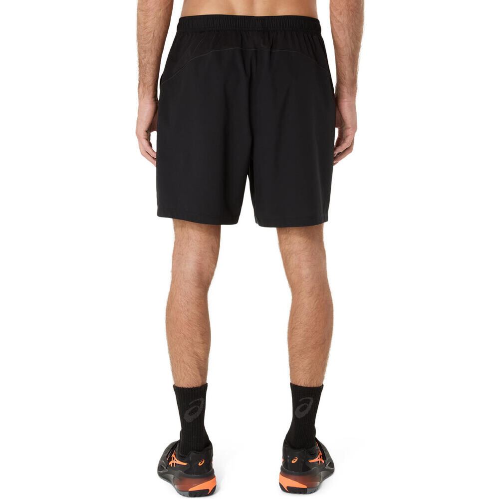 Short Tenis Court 9In Hombre Performance Black