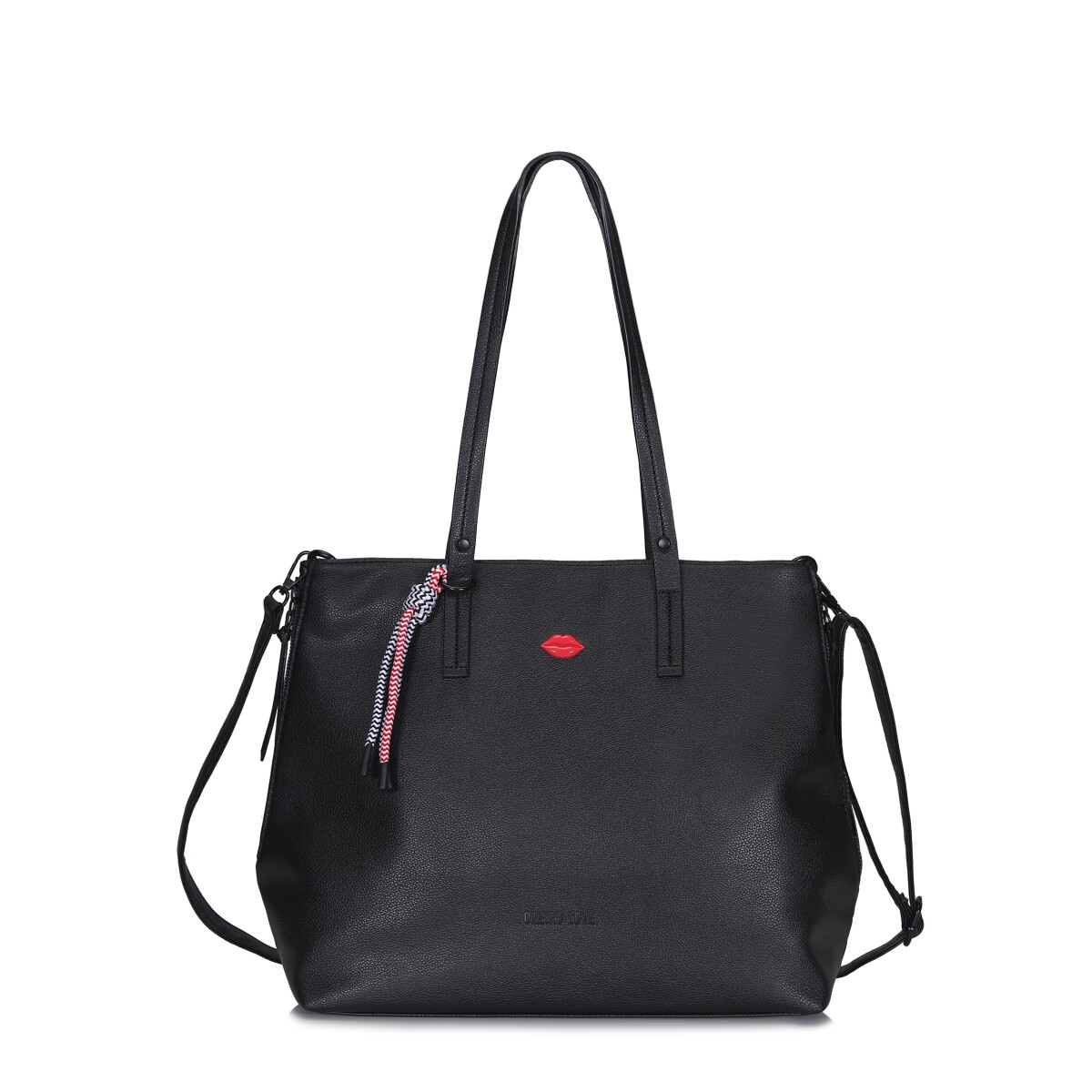 Cartera Las Oreiro Romanza - Negro 