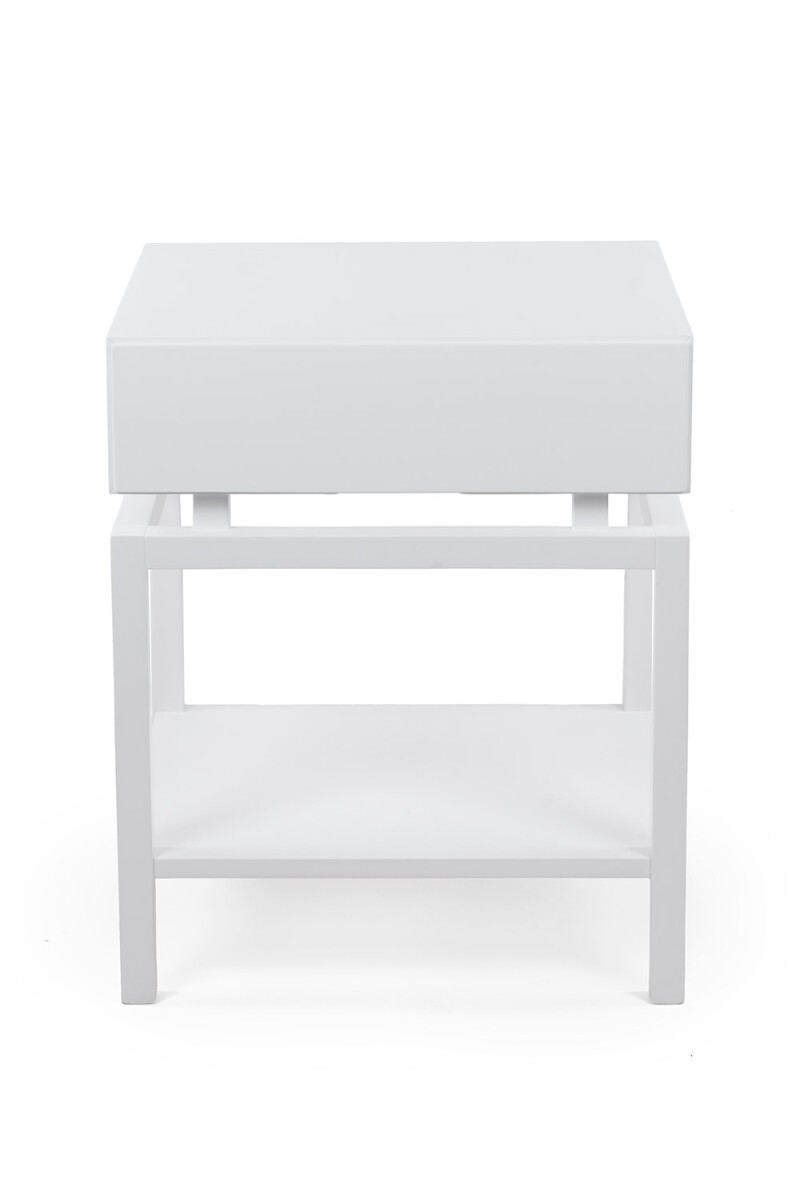 Ideale - MESA DE LUZ IDEALE LACA BLANCA 60X50X44H 