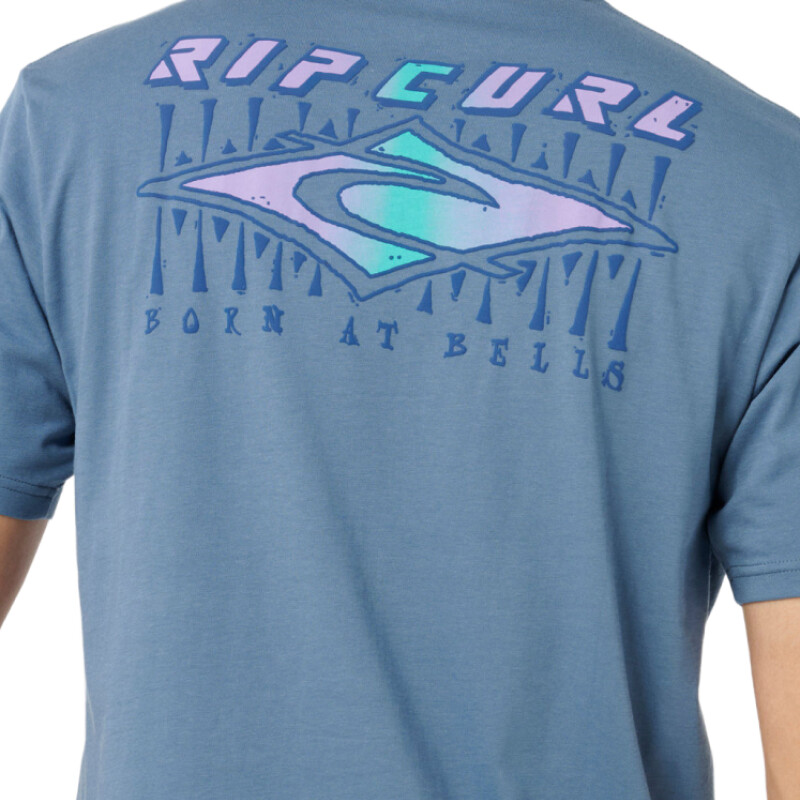 Remera Rip Curl Faded Out - Azul Remera Rip Curl Faded Out - Azul