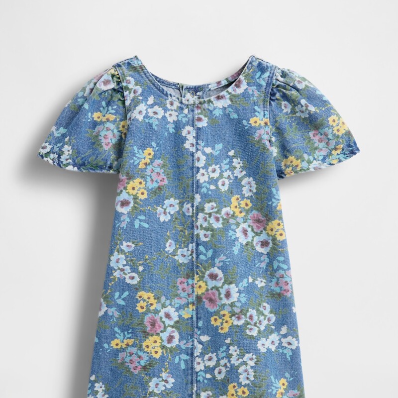 SS DNM FLORAL SHIRTDRESS FLORAL PRINT