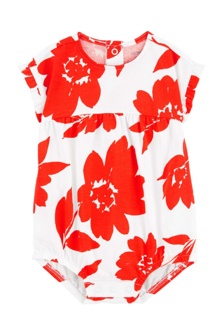 Body bombachudo de algodón diseño floral Body bombachudo de algodón diseño floral