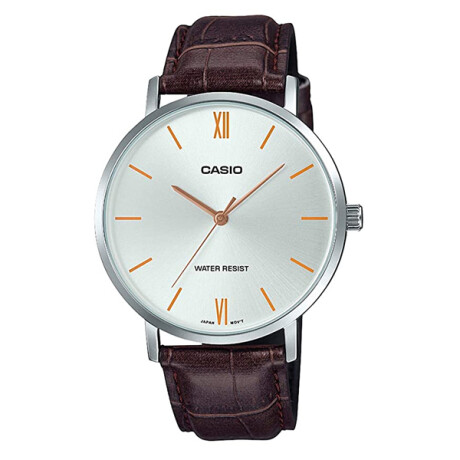 Reloj Casio Acero Clasico Marrón 0