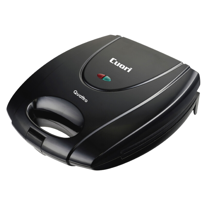 SANDWICHERA ELECTRICA CUORI QUATTRO 1400W NEGRA SANDWICHERA ELECTRICA CUORI QUATTRO 1400W NEGRA
