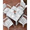 Silla de Jardín con Apoyabrazos Rimax Barú Gris Hielo Silla de Jardín con Apoyabrazos Rimax Barú Gris Hielo