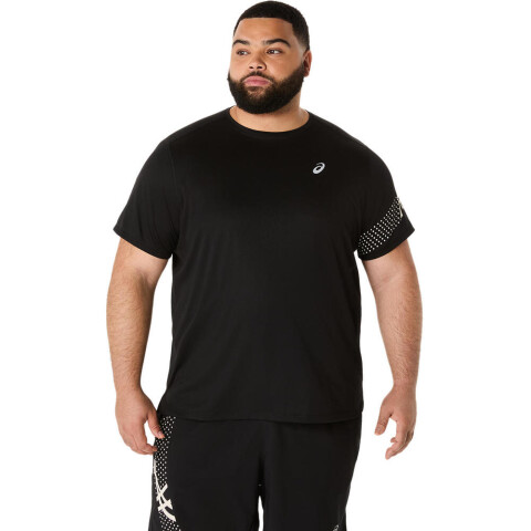 ASICS Icon Ss Top - Hombre Performance Black