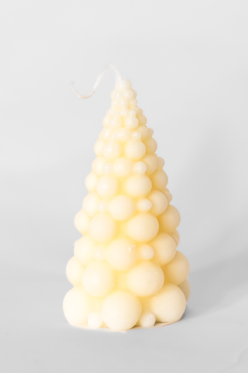 Vela árbol Nieve Color Unico