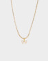 Cadena Corta con Dije Premium Gold Cortos - Dorado