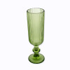 COPA DE VIDRIO VERDE 150ML Unica