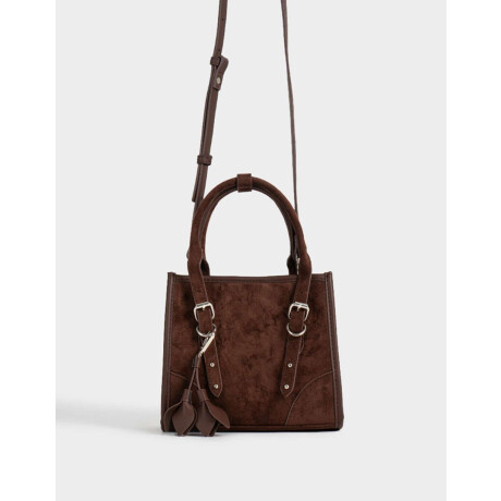 Cartera Mini City Chocolate Marron Chocolate