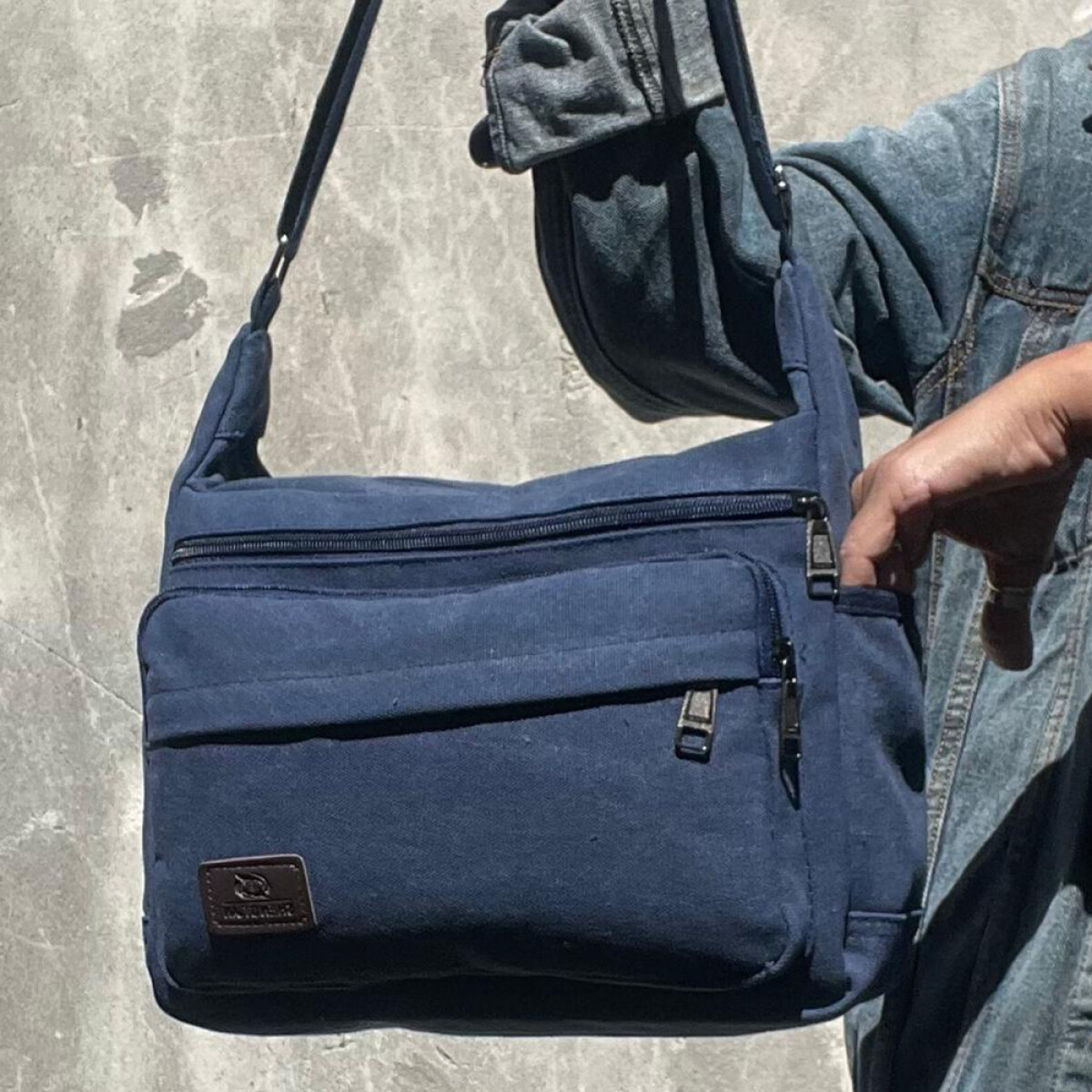 Morral Safari Jemmy - Azul 