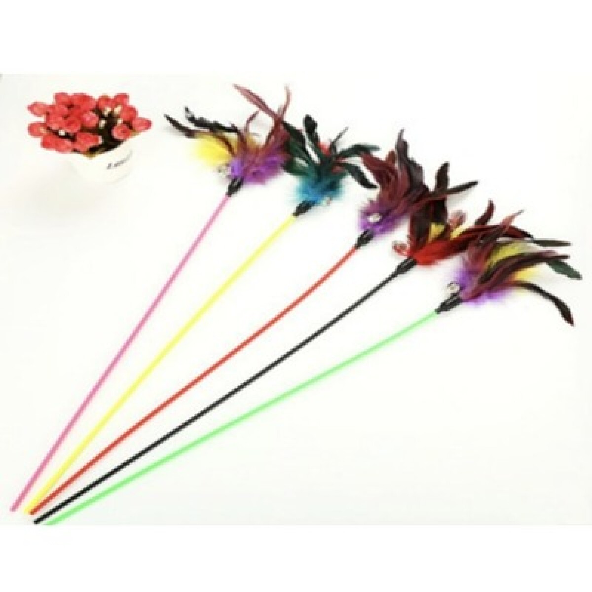 Juguete p/Gatos Varita 62 cm 