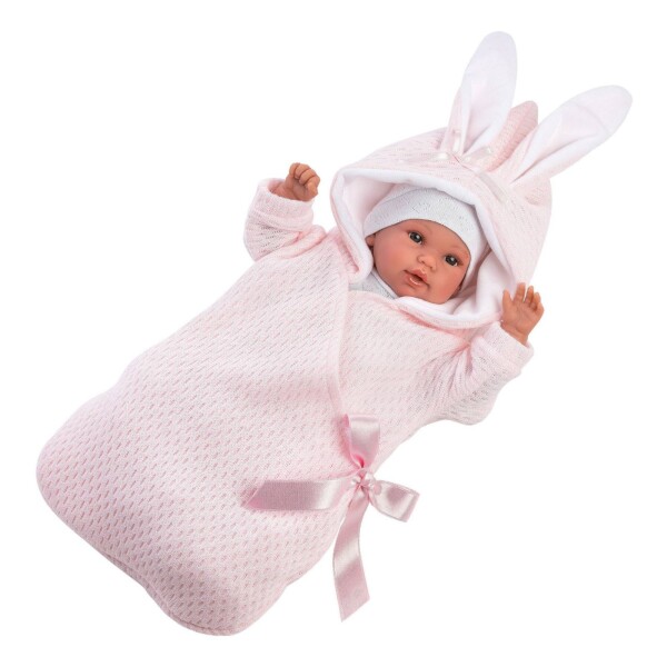 Muñeca Bebe Llorens Manta Conejo Recien Nacido Chupete Niños Muñeca Bebe Llorens Manta Conejo Recien Nacido Chupete Niños