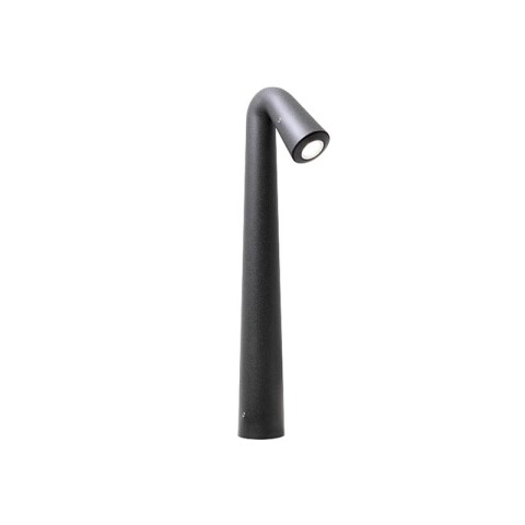 Poste LED negro pincho IP67 G9 inc. 450mm STEVEN FL0626