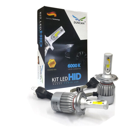 LAMPARA - KIT LED C6 H4 BLANCO AMBAR DUNCAN LAMPARA - KIT LED C6 H4 BLANCO AMBAR DUNCAN