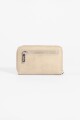 Billetera con tachas beige