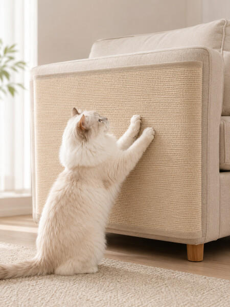 RASCADOR PROTECTOR DE SILLON BEIGE
