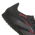 Championes Unisex Adidas Futbol 5 Predator Club TF Negro - Rojo
