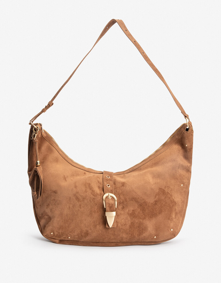 Saca Cartera Saca Con Hebilla - Marron Suela