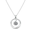 Dije Circulo Espiral - Plata 925 - sin piedra - CP4727 sinpiedra
