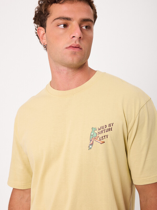 T-SHIRT CARLITOS RUSTY Amarillo