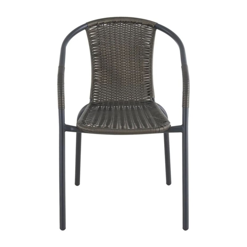 Silla de Patio apilable Simil Rattán Silla de Patio apilable Simil Rattán