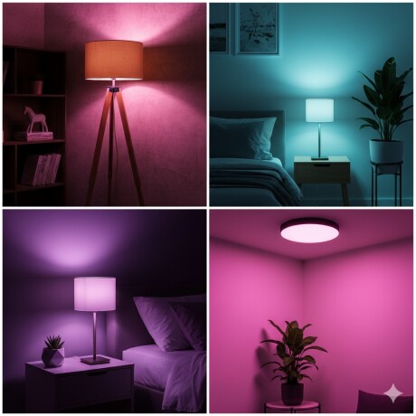 Lampara LED INTELIGENTE WIFI RGB GU10 Lampara LED INTELIGENTE WIFI RGB GU10